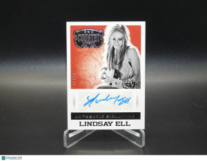 Lindsay Ell #S-LE Auto Blue /99 Panini Country Music Authentic Signatures | NM front