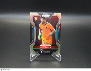 Cody Gakpo RC #153 Silver Prizm Netherlands | 2022 Panini World Cup Qatar | NM front