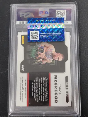 2023 Obsidian Conor Mcgregor ColorBlast PSA 10 back