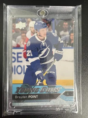 Brayden Point Young Gun Raw card front
