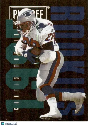 1995 Playoff Contenders Rookie Curtis Martin RC New England Patriots #139 front