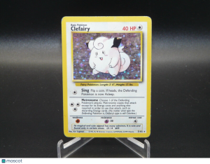 Clefairy Holo Rare 5/102 Base Set Unlimited 1999 Pokemon TCG Card | WOTC | MP/HP front