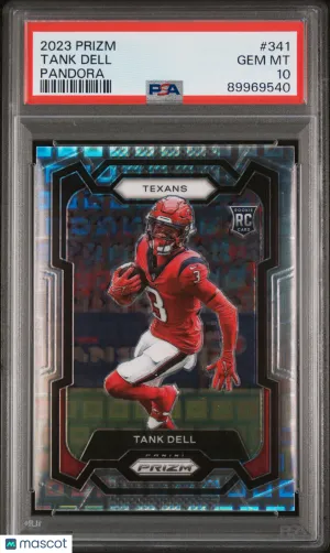 2023 Panini Prizm Tank Dell #341 PSA 10 front