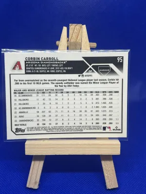 Corbin Carroll Logofractor Rookie back