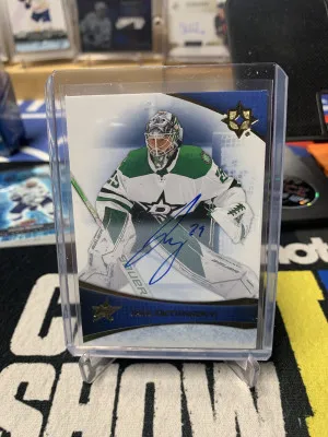 2022-23 Ultimate Collection Jake Oettinger Auto front