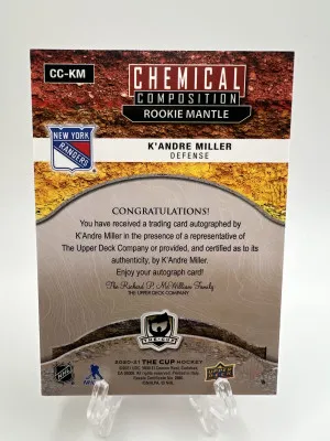 K'ANDRE MILLER The Cup back