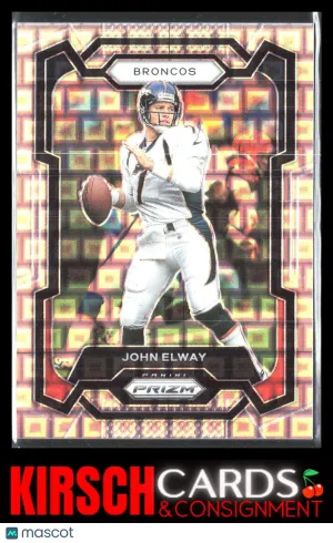 John Elway 2023 Panini Prizm #89 Pandora #/400 Denver Broncos front