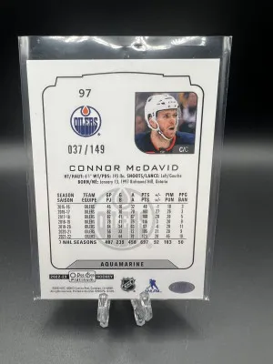 Connor McDavid Aquamarine /149 back