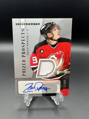 Zach Parise Hot Prospects 73/349 front