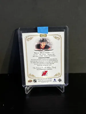 Nico Hischier Stature Auto back