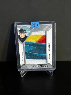 Sidney Crosby Team Logo Jumbo 6 Color front