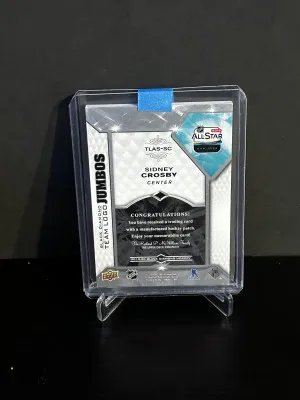 Sidney Crosby Team Logo Jumbo 6 Color back