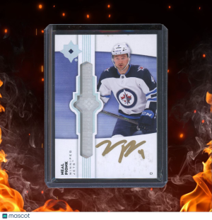 2022-23 Upper Deck Ultimate Neal Pionk Emblem Auto #UE-NP front