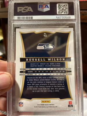 Russell Wilson back