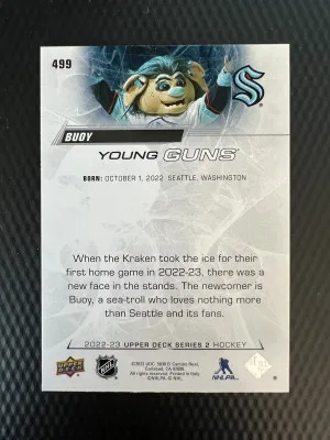 2022-23 Upper Deck MVP Bouy Insert back