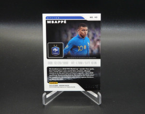 2019-20 Panini Obsidian Soccer Kylian Mbappe #43 France /165 | NM - Near Mint back