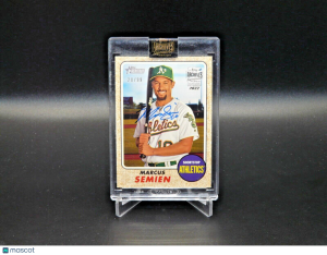 2022 Topps Archives Signature Series Marcus Semien #17TH-343 Auto /99 Buyback front