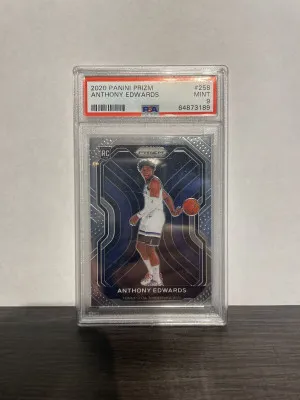 Anthony Edwards Prizm RC PSA 9 front