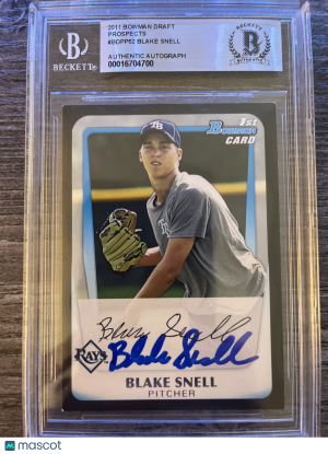 2011 Bowman Draft Picks & Prospects Blake Snell #BDPP52 Rookie front
