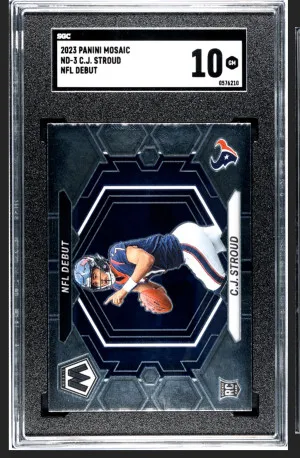 2023 Mosaic C.J. Stroud NFL Debut front