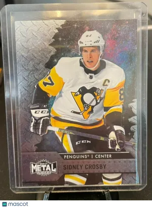 2020 Skybox Metal Universe Sidney Crosby #87 front