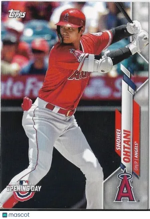 2020 Topps Opening Day Shohei Ohtani #43 front