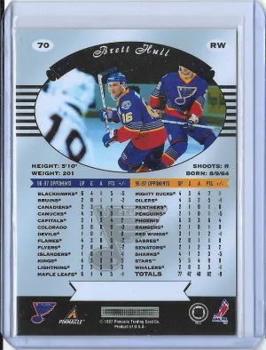 1997 Pinnacle Certified Brett Hull #70 back