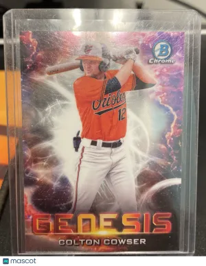 2021 Bowman Chrome Genesis Colton Cowser #GNS-5 front