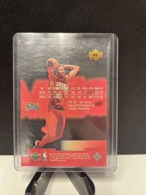 Allen Iverson 2000 Upper Deck Slam #41 back