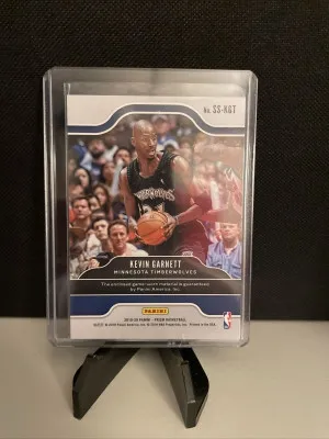 Kevin Garnett 2019 Panini Prizm Sensational Swatches #SS-KGT back