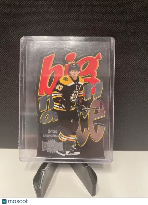 Brad Marchand 2021 Skybox Metal Universe Big Man on Ice #BM-9 front