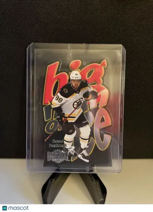 David Pastrnak 2021 Metal Universe Big Man on Ice #BM-28 front