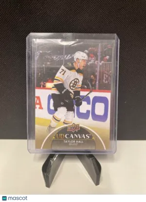 2021-22 Upper Deck Taylor Hall #C7 Canvas front