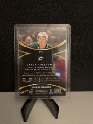 2020-21 Skybox Metal Universe Jason Robertson #PP-2 back