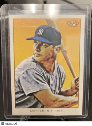 2009 Topps 206 Mickey Mantle #5 front