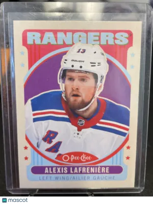 2021-22 O-Pee-Chee Alexis Lafreniere #30 front