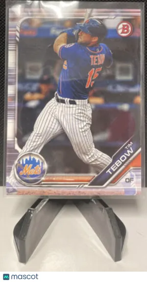 2019 Bowman Draft Tim Tebow #BD-92 front