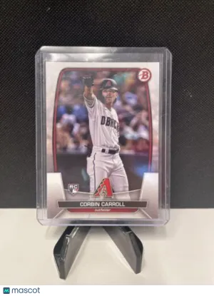 2002 Bowman Corbin Carroll #73 front