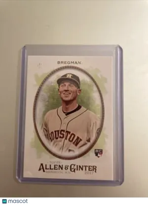 2017 Topps Allen & Ginter's Alex Bregman #205 front