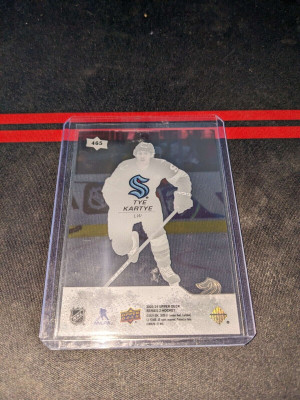 2023-24 Tye Kartye Upper Deck Series 2 Young Guns Clear Cut #465 back