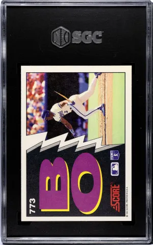 1991 Score - Bo Jackson #773 (Bo Breaker) back