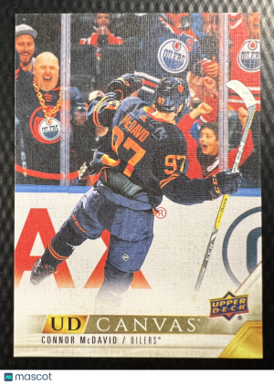 2022-23 Upper Deck MVP Connor McDavid Insert front