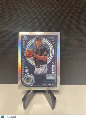 Jackson Holliday 2024 Bowman Chrome A.I. #BAI-6 front