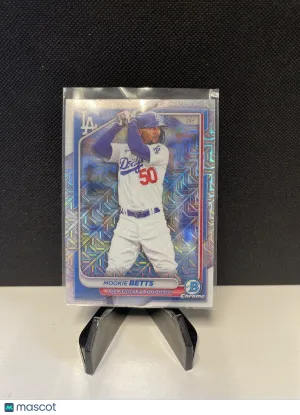 Mookie Betts 2024 Bowman Mega Box Chrome #40 Mojo Refractor front