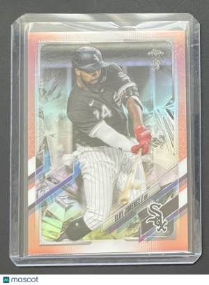 2021 Topps Chrome Ben Baller Eloy Jimenez Rose Gold /10 front