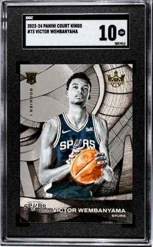 2023-2024 Court Kings Victor Wembanyama SGC 10 front