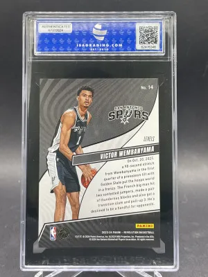 2023-24 REVOLUTION VICTOR WEMBANYAMA RC Rookie Revolution LEVELS SP Parallel #14 back