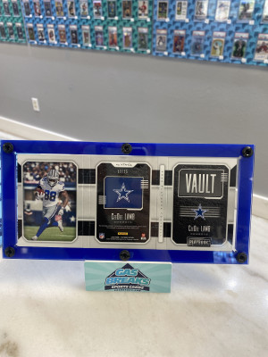 2020 Panini Playbook CeeDee Lamb #VTA-CL Rookie Dallas Cowboys back