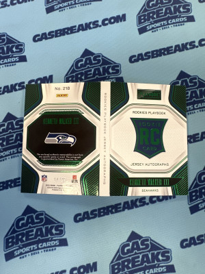 Playbook 2022 Kenneth Walker III #APA-JDO /25 Seattle Seahawks back