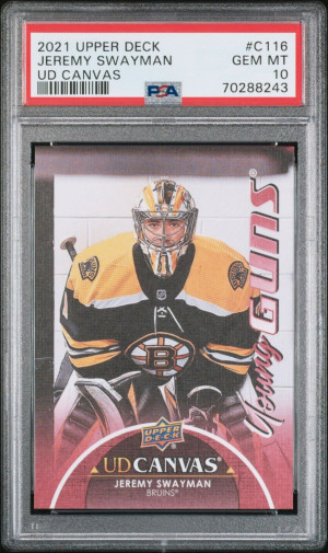 2021-2022 Upper Deck - JEREMY SWAYMAN - Young Guns Canvas front